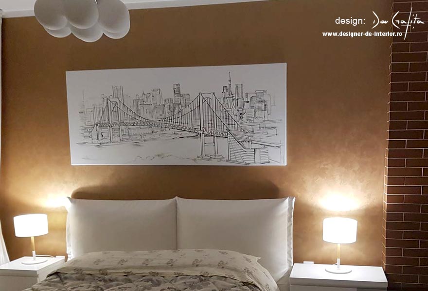 design apartament - dormitor